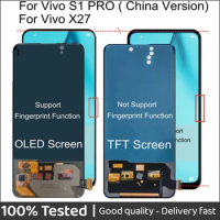 6.39'' LCD For Vivo X27 V1829 LCD Display Touch Screen For phone VIVO S1 PRO V1832 LCD Display Digitizer Assembly Replacement