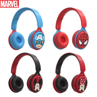 Disney Spiderman Disney Mickey Wireless Headphones Blutooth Surround Sound Stereo Foldable Earphone Laptop Headset