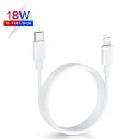 สายชาร์จเร็ว USB PD, HOCE, Type-C ถึง Lightning, สายชาร์จข้อมูลซิงค์, 18W USB Type C, 0.25M, 1M, 1.5