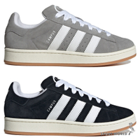 Adidas 休閒鞋 男鞋 女鞋 復古 麂皮 Campus 00S 灰/黑【運動世界】HQ8707/HQ8708