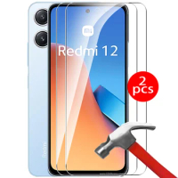 2pcs protective glass case for Xiaomi Redmi 12 Redmi12 4G Tempered glass screen protectors protection film cover 6.79Inches 2023