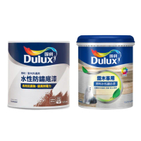 【Dulux得利官方店】亮光 鐵件專用水性調合漆組合 電腦調色（2公升裝組）｜客製化調色漆(金屬 家具漆)