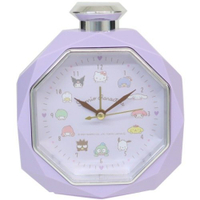 小禮堂 Sanrio大集合 造型鬧鐘 (紫香水瓶款)