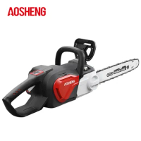 AOSHENG 40V Electric Chainsaw Prices Blade Garden Tools Low Noise Professional Chainsaw