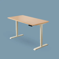 【FUNTE】Prime 電動升降桌/三節式 150x60cm 四方桌板 八色可選(辦公桌 電腦桌 工作桌)
