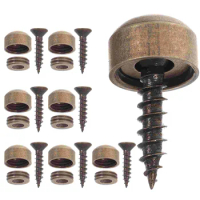 Decorative Fasteners Self-Tapping Mirror Fixing Fasteners Fastener with Cap Wardrobe Cabinet Home Decor Drilling Furniture