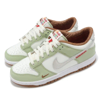 【NIKE 耐吉】休閒鞋 Dunk Low GS 大童 女鞋 青綠 紅 CNY 新年 蛇年(HV6001-101)