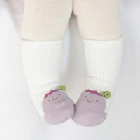 【Happy Prince】Berry可愛蔬菜捲邊嬰兒童中筒襪(寶寶襪子高筒襪半統襪長襪)