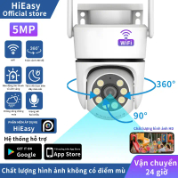 Hieasy Camera  WiFi 5MP Full HD Night Vision CCTV không thấm nước camera wifi xoay 360 độ