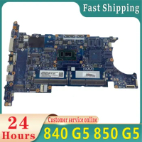 Para HP EliteBook 840 G5 850 G5 Laptop Board Core I5-8350U I7-8650U CPU L15518-601 L15522-601 6050A2945601-MB-A01 Teclado