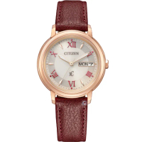 【CITIZEN 星辰】XC 亞洲限定 光動能 羅馬刻度女錶(EW2427-19A)