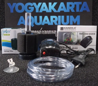 paket lengkap sponge filter aerator 1 lubang  komplit oksigen ikan
