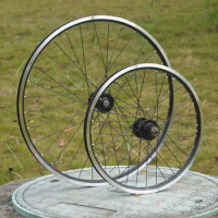 MTB Folding Bike bmx Wheelset V Disc Brake Wheel Bicycle Clincher Rim Parts