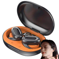 T35 Wireless Ear Clip Bone Conduction Headphones Wireless Blutooth 5.3 Mini Headset Clip Earbuds Sport headphones