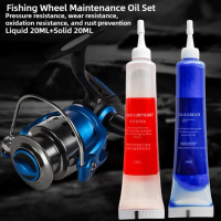 Protective Grease + Lubricant Oil For Fishing Reel Bearing Maintenance Oil Lure Bearing F8V5