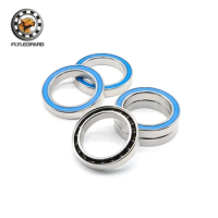 S6806RS Stainless Steel Hybrid Ceramic Bearing 30*42*7 mm ABEC-7 1PC Bicycle Bottom Brackets S6806 2RS Si3N4 Ball Bearing