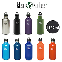 美國Klean Kanteen 窄口不鏽鋼水瓶-1182ml