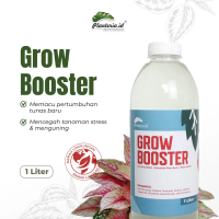 Vitamin B1 Tanaman Organik Grow Booster 1 Liter untuk semua tanaman hias daun pupuk