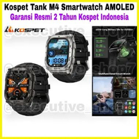Kospet Tank M4 Smartwatch Amoled - Garansi Resmi 2 Tahun Kospet Indonesia Black