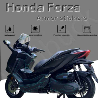 For Honda Forza NSS350 2023 Modification Thickened Frosted Armor Sticker Anti Scratch And Slip Decals Accessories Waterproof