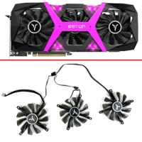 Cooling Fan 85mm 4pin AMD RX6650XT 6600XT GPU FAN For YESTON Radeon RX 6650XT video card fans