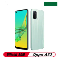 New Oppo A32 4G LTE Android Phone 4 Cameras 6.5" 1600x720 90HZ Dual Sim 5000mAh 18W Charger Snapdragon 460 8GB RAM 128GB ROM