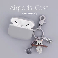 airpods pro 保護套 貓咪 貓 鑰匙圈 咪咪 鬥牛犬 狗狗 科基 柴犬 法鬥