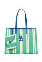MLB Ethnic Stripe Tote Bag LOS ANGELES DODGERS