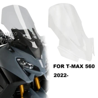For YAMAHA TMAX560 TMAX 560 T-MAXA560 T-max 560 2022 2023 2024 Windshield Windscreen Deflector Protector Motorcycle Accessories