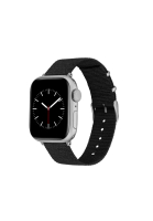 Daniel Wellington Smart Watch Nato Strap Cornwall Silver - DW Strap for Apple Watch 42, 44, 45mm