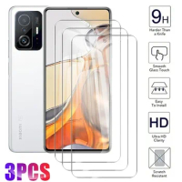 3 Pcs Protective Glass For Xiaomi 11T Pro Screen Protector Glas on Xiaomi 12T 13T Pro 13 11 12 Lite 5G Mi 11i 4G Tempered Film