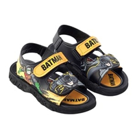 ดีซี รองเท้ารัดส้นสำหรับเด็กผู้ชาย ลายจัสติซลีก รุ่น BC23-3 สีดำ