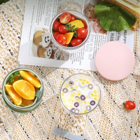 250ml Disposable Plastic Cups With Lids Salad Cup Transparent Plastic  Dessert Bowl Container With Lid For Bar Cafe Home Party - AliExpress