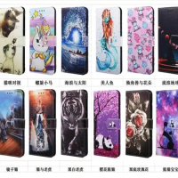 100pcs/lot New Cartoon design Owl Wallet PU Leather Case With Stand For Iphone 11 For iphone 11 Pro For Iphone 11 Pro Max 2019