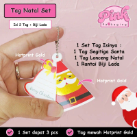 Tas Spunbond Natal Goodie Bag Souvenir Christmas Tas Tote Bag Jinjing Natal Mewah Elegan Tebal Best