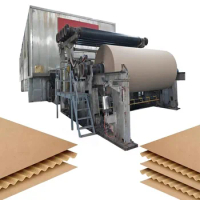 Automatic Corrugated Cardboard Box Making Machin Uniform Coating 2 Layer Single Facer Corrugated Paper Board Making Machine