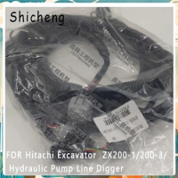 FOR Hitachi Excavator ZX200-1/200-3/ Hydraulic Pump Line Digger Excavator Interior Parts