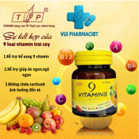 Viên Uống 9 Vitamin T&P Hỗ Trợ Bổ Sung 9 Vitamin (Hàng Nội Địa Thái Lan)