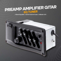 Preamp Amplifier Gitar EQ Tuner - EQ-7545R Suara Optimal