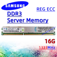 Samsung Server Memory REG ECC DDR3 16GB 8500R 10600R 12800R 1066MHz 1333MHz 1600MHz RAM PC3 8500R 32GB 10600L 12800L 14900L