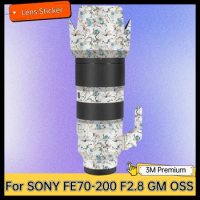 For SONY FE70-200 F2.8 GM OSS Lens Body Sticker Protective Skin Decal Vinyl Wrap Film Anti-Scratch Protector Coat