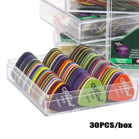 30pcs Acoustic electri Alice Guitar Bass Pick Non-Slip âm thanh cho Acoustic Guitar điện Ukulele phụ