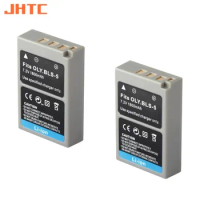 1800mAh Battery PS-BLS5 For Olympus E-PL7 E-PM2 E-PL2 OM-D E-M10 E-M10 II Stylus1 PS BLS5 PSBLS5 Batteries