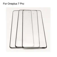 High quality For Oneplus 7 Pro Front Outer Glass Lens Touch Screen Outer Glass without Flex cable For One plus 7pro Oneplus7 Pro