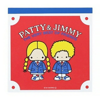 小禮堂 Patty x Jimmy 方形便條本 (紅制服款)