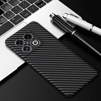 Ultra-Thin Carbon Fiber Texture Matte Case For OnePlus 11 8T 9RT 7 8 9 10 Pro ACE 2 2V Frosted Soft Touch Skin Protective Case
