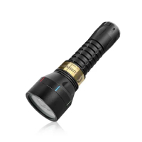 Lumintop Thor II LEP Flashlight 350LM 1700M Torch Light by 18350/18650 Battery for Camping,Search,Hu