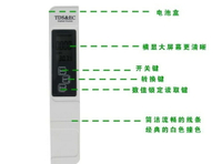 TDS營養液濃度檢測試筆培水質電導率儀筆有機肥儀便攜式魚缸種菜 　維多原創　免運