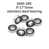 Wholesale water drop wheel fishing wheel upgrade bearing S689-2RS micro bearing 9*17*5mm stainless steel deep groove ball