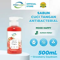 Sabun Cuci Tangan Pump Antibacterial Hand Soap PROKLEEN PREMIUM 500mL - Strawberry